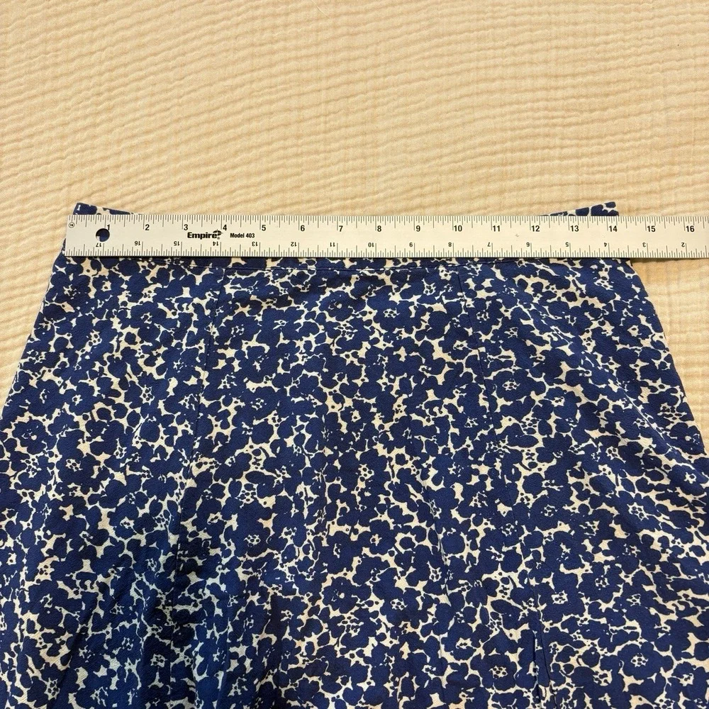 Marine Layer Skirt Women's Size 8 Bonnie Mini Blue Ditsy‎ Floral Boho Coastal